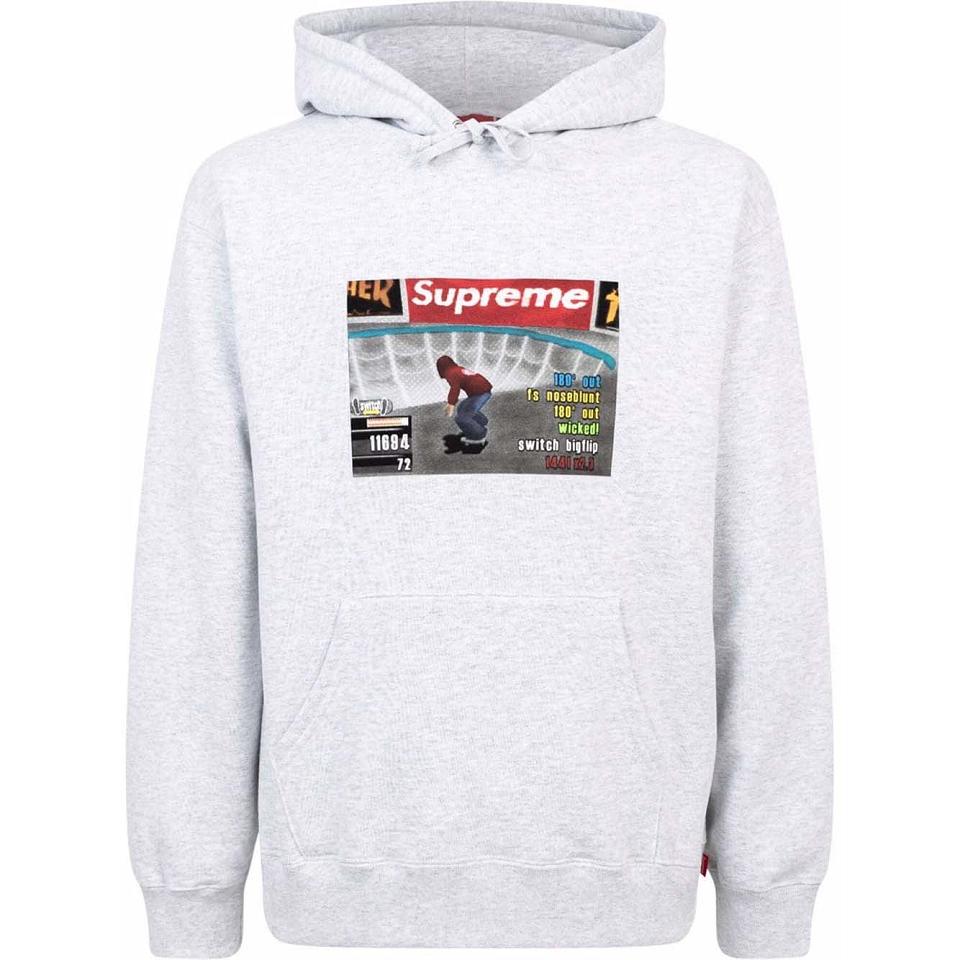 Supreme X Thrasher Logo Print “FW21” Huppari Harmaat | FI455QZ