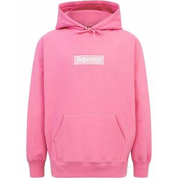 Supreme Box Logo Huppari Pinkki | FI487UT