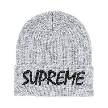 Supreme FTP knitted Beanie Hatut Harmaat | FI110ZG